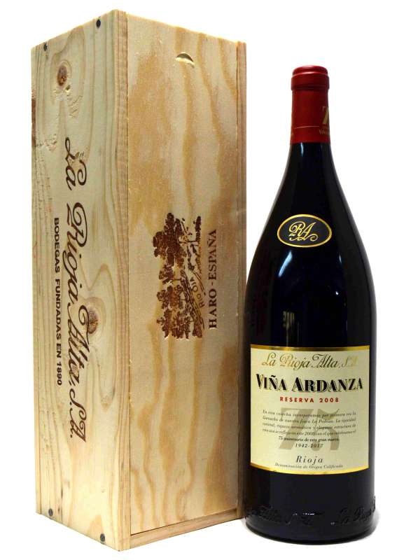 Viña Ardanza en caja de madera (Magnum)
