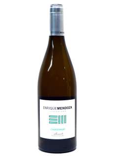 Caso dos vinhos brancos Enrique Mendoza Chardonnay 2025 - 6 Uds.