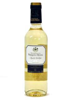 Caso dos vinhos brancos Marqués de Riscal Verdejo Sobre Lías Finas 37.5 CL.