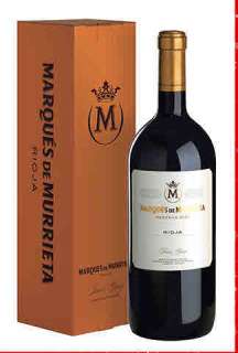 Vinho tinto Marqués de Murrieta  en caja de cartón (Magnum)